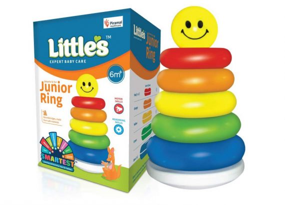 Little's Junior Stack Ring Toy For Kids (Multicolour)