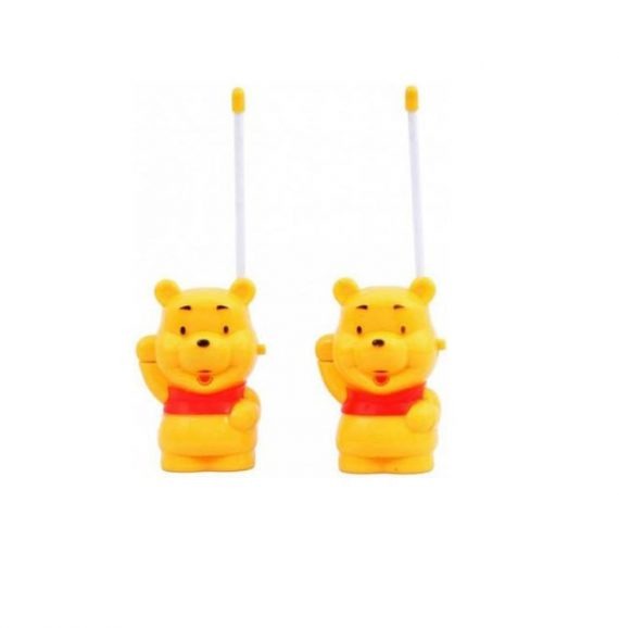 Cartoon Character Walkie Talkie Set With Extendable Antenna For Kids