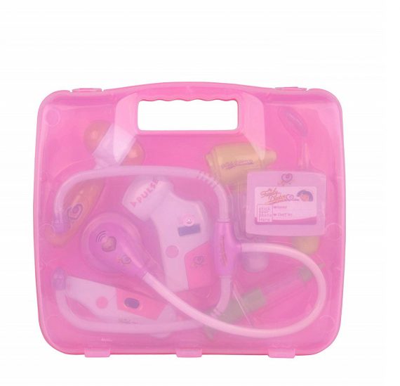 Doctor Kit with Light and Sound Stylish and Cool Pink color Doctor Set