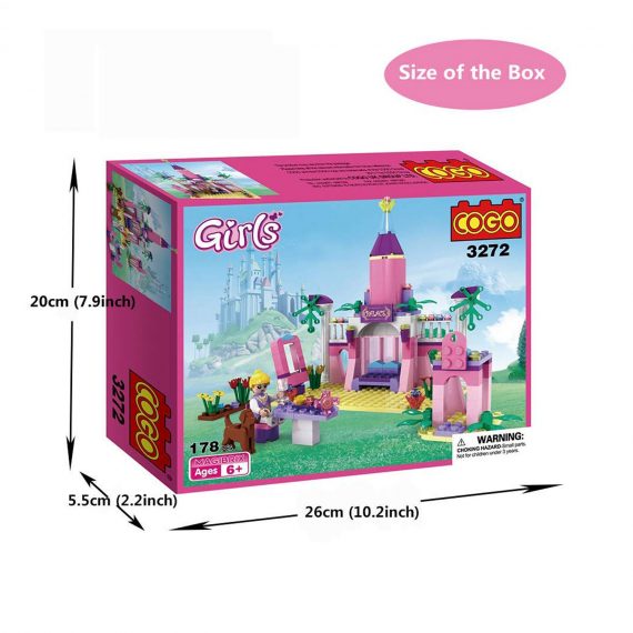 Toyoos COGO Colorful And Solid Block Set For Girls