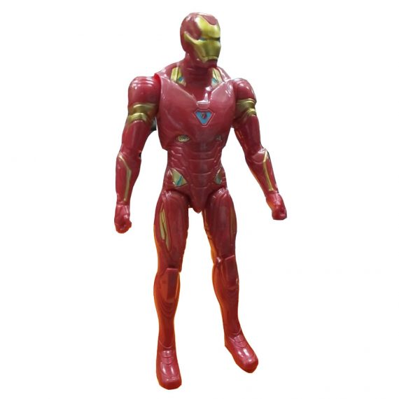 Toyoos Avengers 2 Super Hero Ironman Light in Chest Action Figure's
