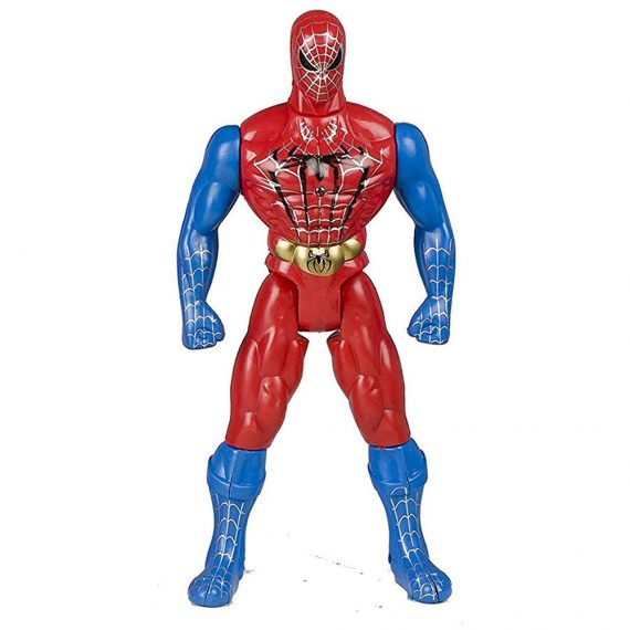 Toyoos Spiderman Character With Light in Chest Toy For Kids