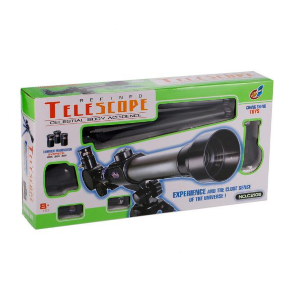 CHANG SHENG TOYS Telescope Toy with Compass for Kids