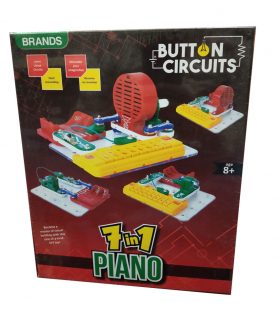 Toyoos 7 in 1 Musical Piano For Boys and Girls Multicolor