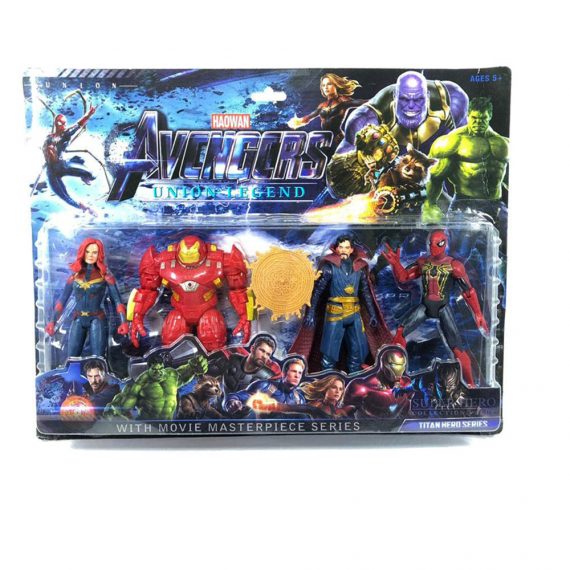 Toyoos Super Heroes Avengers Action Figures Toys Set for Kids