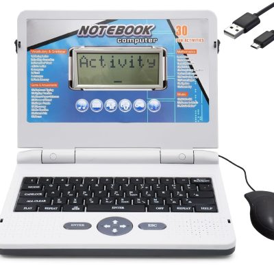 Fun Educational Kids Laptop Toy with Music & Learning Activities Interactive Notebook Computer Toy with Keyboard | Learning & Music Mode | Early Education Toy for Kids
