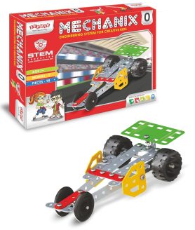 Metal Mechanix Game No-0, with Metallic Tools, an Engineering Game for Creative Kids