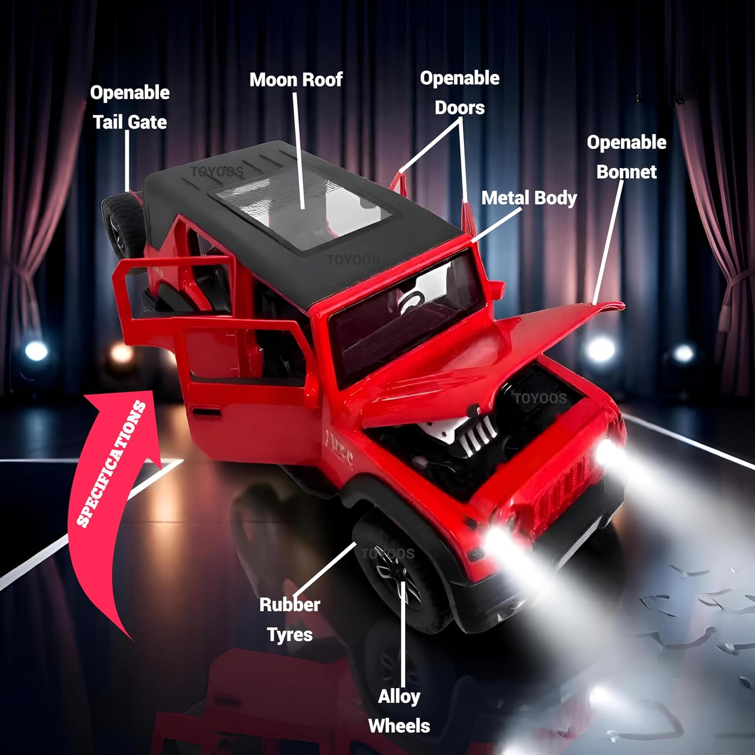 thar big size red