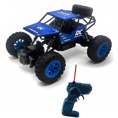 TOYOOS Rock Crawler Monster Truck for Kids 5-Function Remote Control Car | 2WD High-Speed Off-Road Climbing RC Vehicle | Multicolor