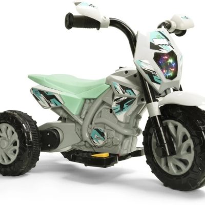 Toyoos Ride-On Electric Bike for Kids 6V Battery Operated Ride-On with Foot Accelerator, LED Lights & Music | For Boys & Girls (1–5 Years)