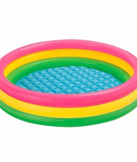 Intex Plastic Water Tub (Multicolour, 5 Ft)