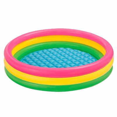 Intex Plastic Water Tub (Multicolour, 5 Ft)