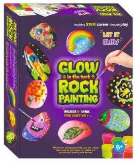 Glow in The Dark Rock Painting Kit, STEM Activity, Ages 6+, Creative Art Set (Copy)