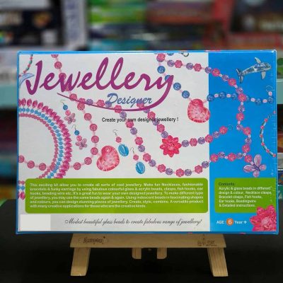 Jewellery Designer Kit for Girls – DIY Jewelry Making Set | Creative Arts & Crafts Toy Gift for Kids Age 6+