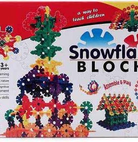 Seekho Snowflakes Blocks Set - 250 Pieces (Multicolor)