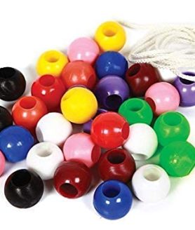 Gaint Counting Beads Plastic Toy, Child Age Group: 5+ Yrs