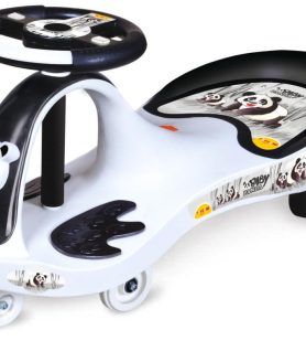 Toyzone Baby Panda Kids Magic Car/Swing Car Ride On -Multicolour