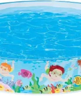 Intex 5Ft X 10In Ocean Reef Snapset Pool Bath Toy (Multicolor)