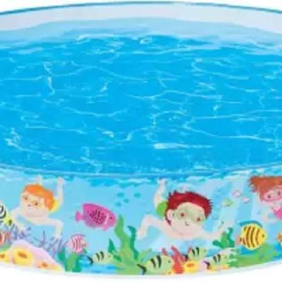 Intex 5Ft X 10In Ocean Reef Snapset Pool Bath Toy (Multicolor)