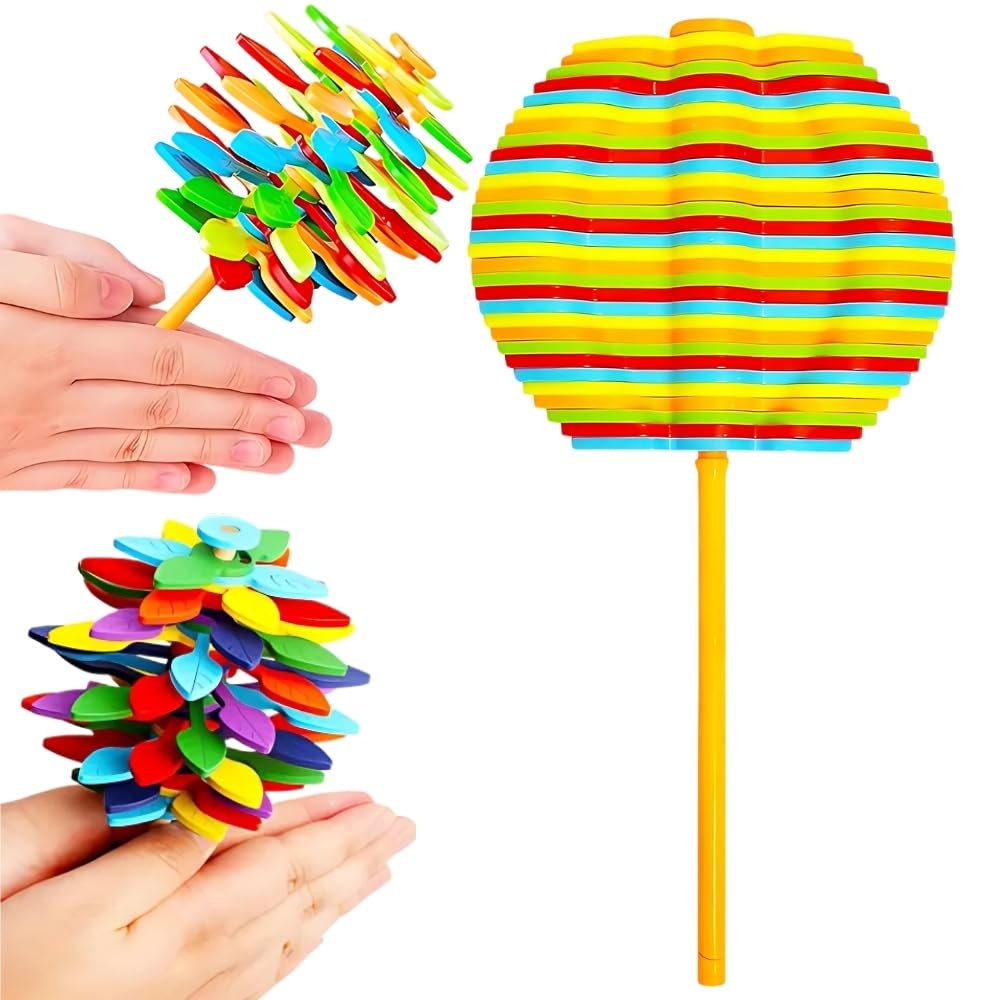 Toy Imagine Candy Flower Fidget Spinner Toy for Kids β BIS Certified Spinning Lollipop Floater Ball with Magic FlipSphere Action | Small Sensory Spring Toy for Boys & Girls Ages 3+
