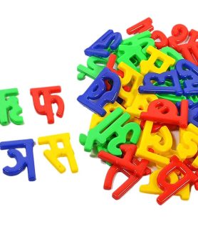 SEEKHO Hindi Varnamala+Matrayen Plastic Toys for Learning in Multicolour Plus 3 Years