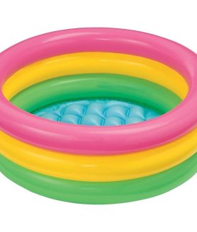 Intex Inflatable Baby Pool, Multi Color (2-feet)