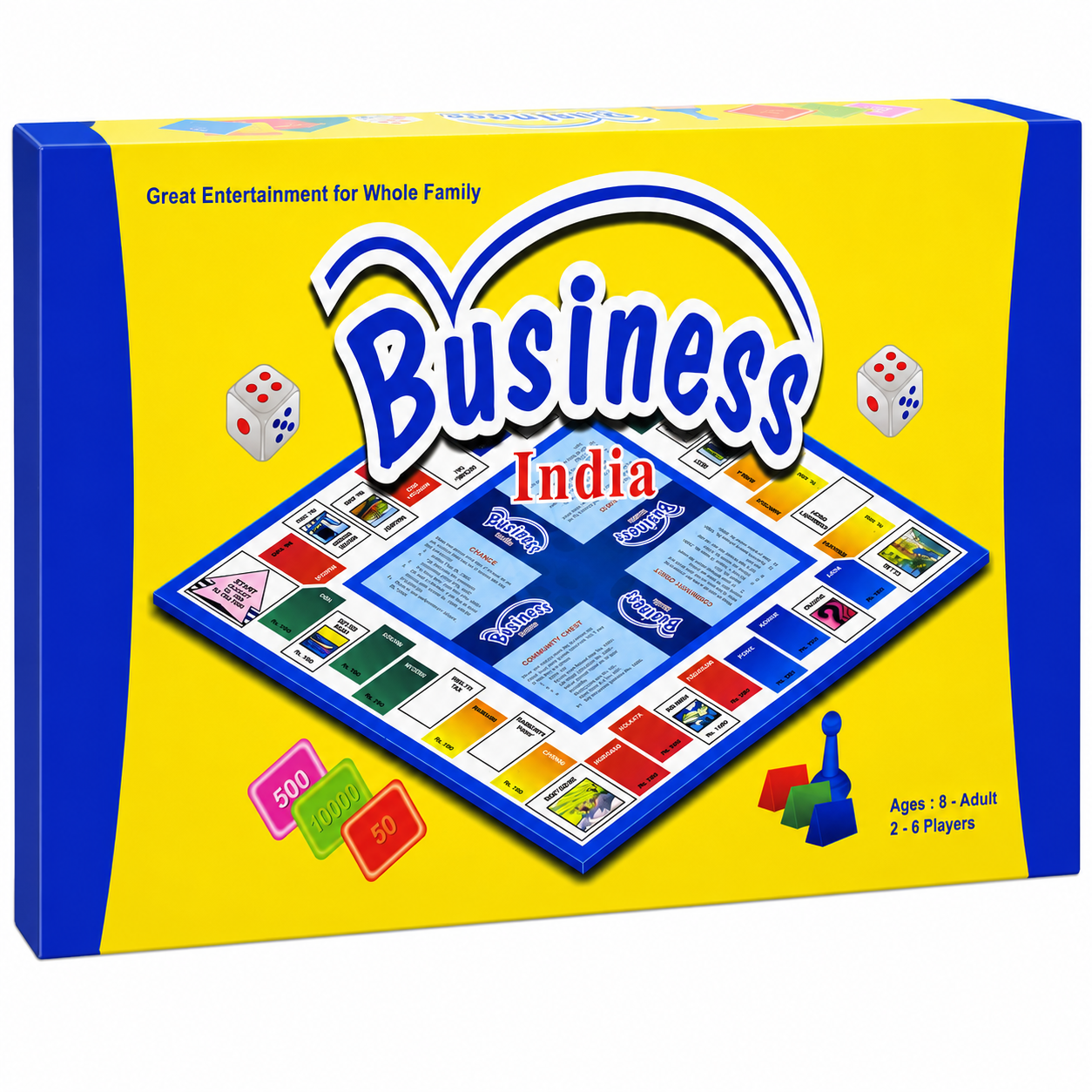 Business India 2-6 Players Game for Kids 8 Years
