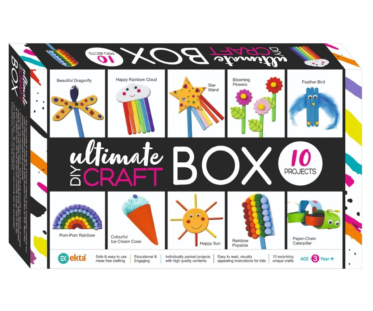 Age 3+ DIY ULTIMATE CRAFT BOX