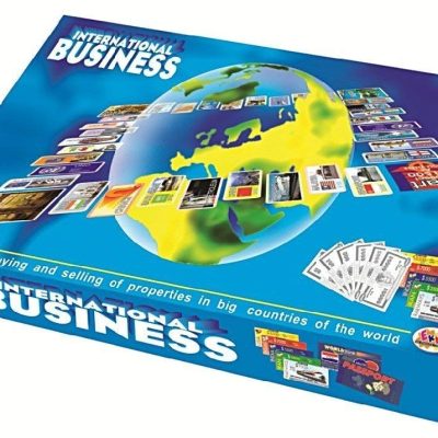 EKTA International Business Board Game | Classic Family Strategy & Trading Game | Fun Educational Monopoly-Style Game for Kids & Adults