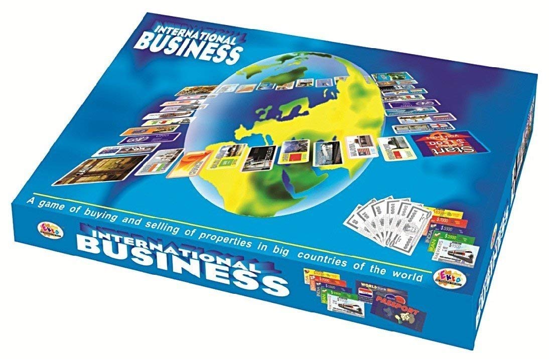 Plastic and Paper International Business Family Board Game