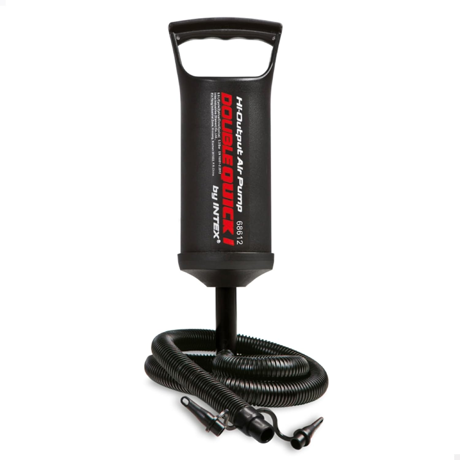 Intex Double Quick Air Pump | High Output Hand Pump for Inflatable Bed, Pool & Air Mattress