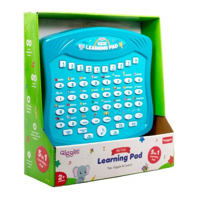 Funskool 5 in 1 Kids Learning Pad with Sound & Music | ABC, Numbers, Animals Educational Toy | Interactive Learning Tablet for Kids 2+ Years
