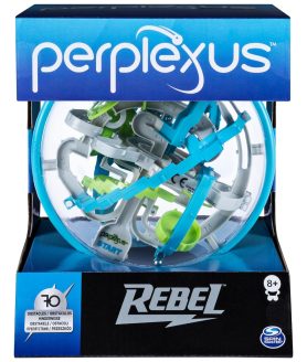 PERPLEXUS Spin Master Games Funskool Rebel, 3D Maze Game with 70 Pcs Obstacles for Kid