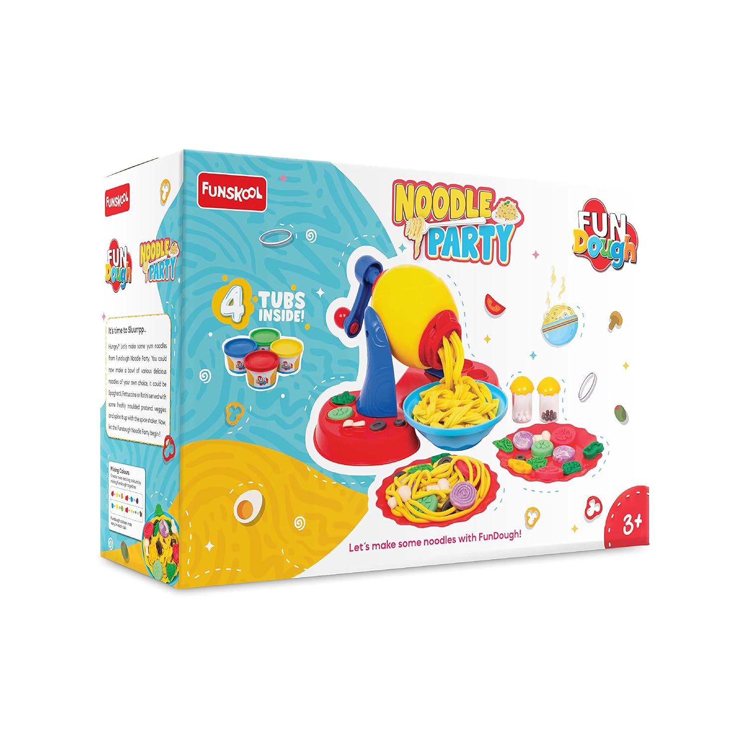 play dough noodle maker toy kids noodle maker set