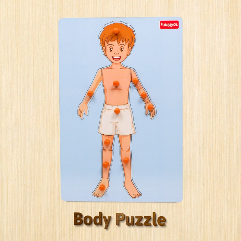 Funskool Wooden Vehicles Puzzle Board for Kids | Educational Knob Puzzle with Bus, Truck, Ambulance, Fire Truck, Jeep & Car | Learning Toy for Toddlers Age 3+