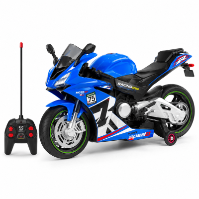 Toyoos Remote Control Racing Bike with Spray Effect & Lights | High Speed RC Motorcycle Toy for Kids (6+ Years)