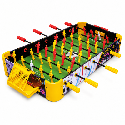 TOYOOS Table Top Foosball Game Jumbo Size | Mini Soccer Table Game for Kids | 2–4 Player Indoor Football Game Toy