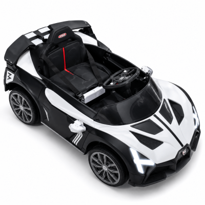 Toyoos Kids Ride On Sports Car 12V Battery Operated | Electric Car with LED Lights, Music & Dual Motor | Ride-On Toy for Kids 3–8 Years
