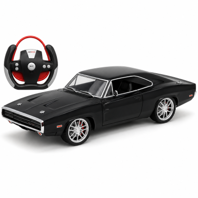 Toyoos 1:14 Scale RC Speed Car for Kids | 2.4GHz Remote Control Sports Car with LED Lights, Shock Absorbers, Rechargeable Battery & Rubber Tires