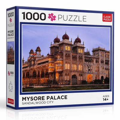 Toyoos 1000 Pieces Puzzle | Mysore Palace Jigsaw Puzzle for Kids & Adults