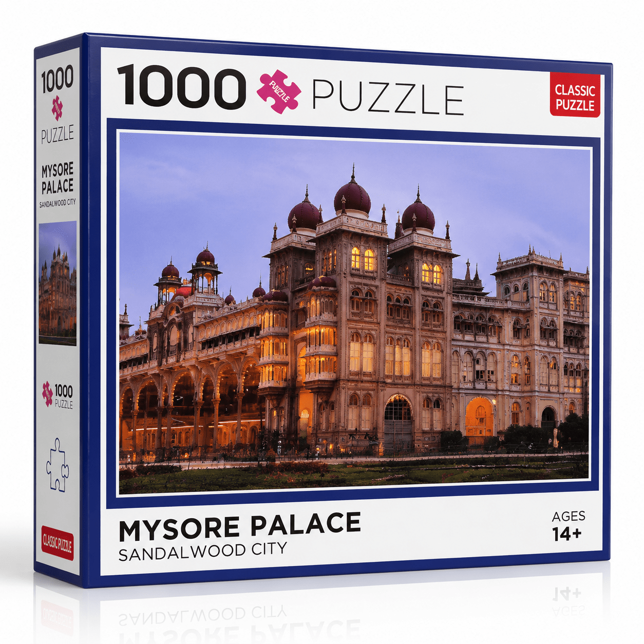 Toyoos 1000 Pieces Puzzle | Mysore Palace Jigsaw Puzzle for Kids & Adults