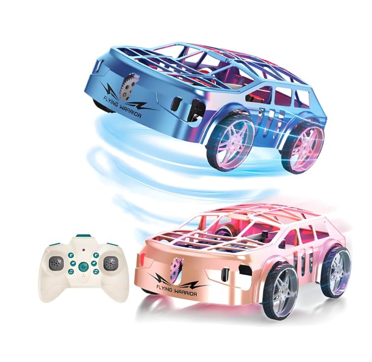 TOYOOS 2-in-1 Flying Car Drone for Kids | RC Flying Car with Drive & Fly Modes, Headless Mode, One-Key Takeoff/Landing, LED Lights & 2.4GHz Remote Control