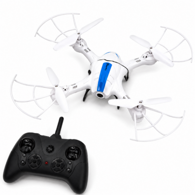 TOYOOS Phantom Racing RC Drone with Camera for Kids & Beginners | 2.4GHz Remote Control Quadcopter | 6-Axis Gyroscope | One-Key Takeoff & Landing | 360° Flips | LED Lights | Rechargeable Drone Toy