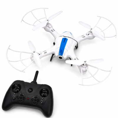 TOYOOS Phantom Racing RC Drone with Camera for Kids & Beginners | 2.4GHz Remote Control Quadcopter | 6-Axis Gyroscope | One-Key Takeoff & Landing | 360° Flips | LED Lights | Rechargeable Drone Toy