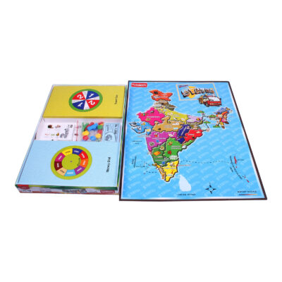 Funskool Game of the States Educational Board Game | India Map Strategy & Geography Learning Game | Family Board Game for Kids & Adults | 2–4 Players | Age 6+