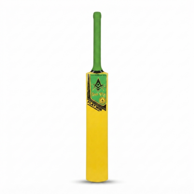 Toyoos Sun Fly Plastic Cricket Bat for Kids | Lightweight Cricket Bat with Anti-Slip Grip | Durable Practice Bat for Tennis Ball, Backyard & Outdoor Cricket (80 cm)