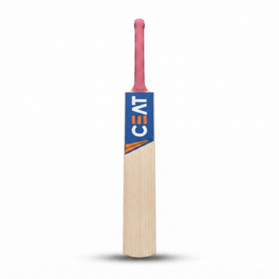 Toyoos Premium Wooden Cricket Bat for Kids | Lightweight Willow Wood Cricket Bat with Anti-Slip Grip | Training Bat for Tennis Ball, School & Backyard Cricket (84 cm)