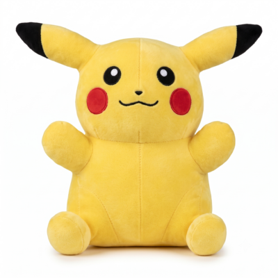Toyoos Pikachu Plush Soft Toy for Kids | Ultra Soft Stuffed Animal Plush Doll | Premium PP Cotton Filling | Cute Yellow Cartoon Plush | Birthday Gift for Boys & Girls (23 cm)