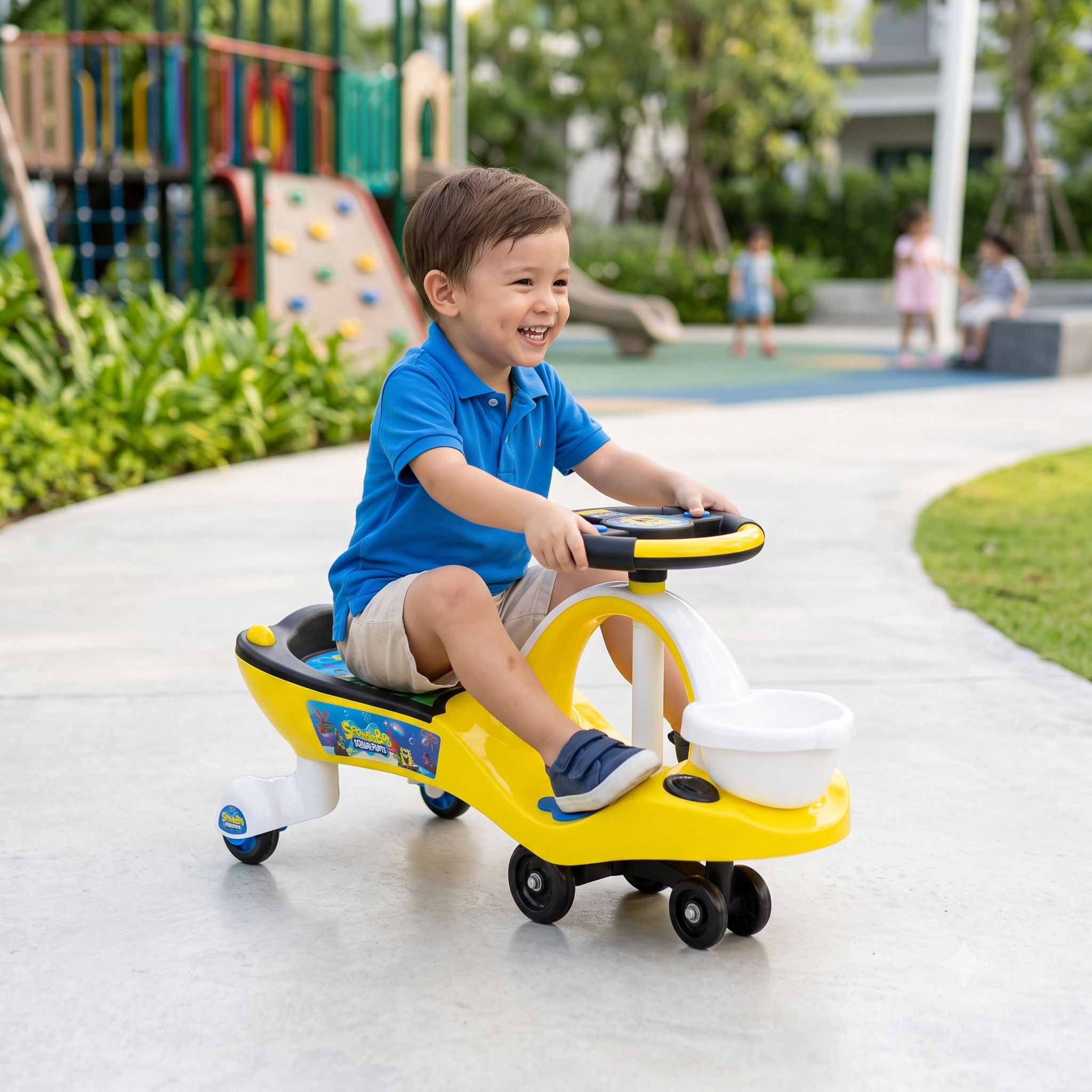 Kids Swing Car, Ride On Toy (4)