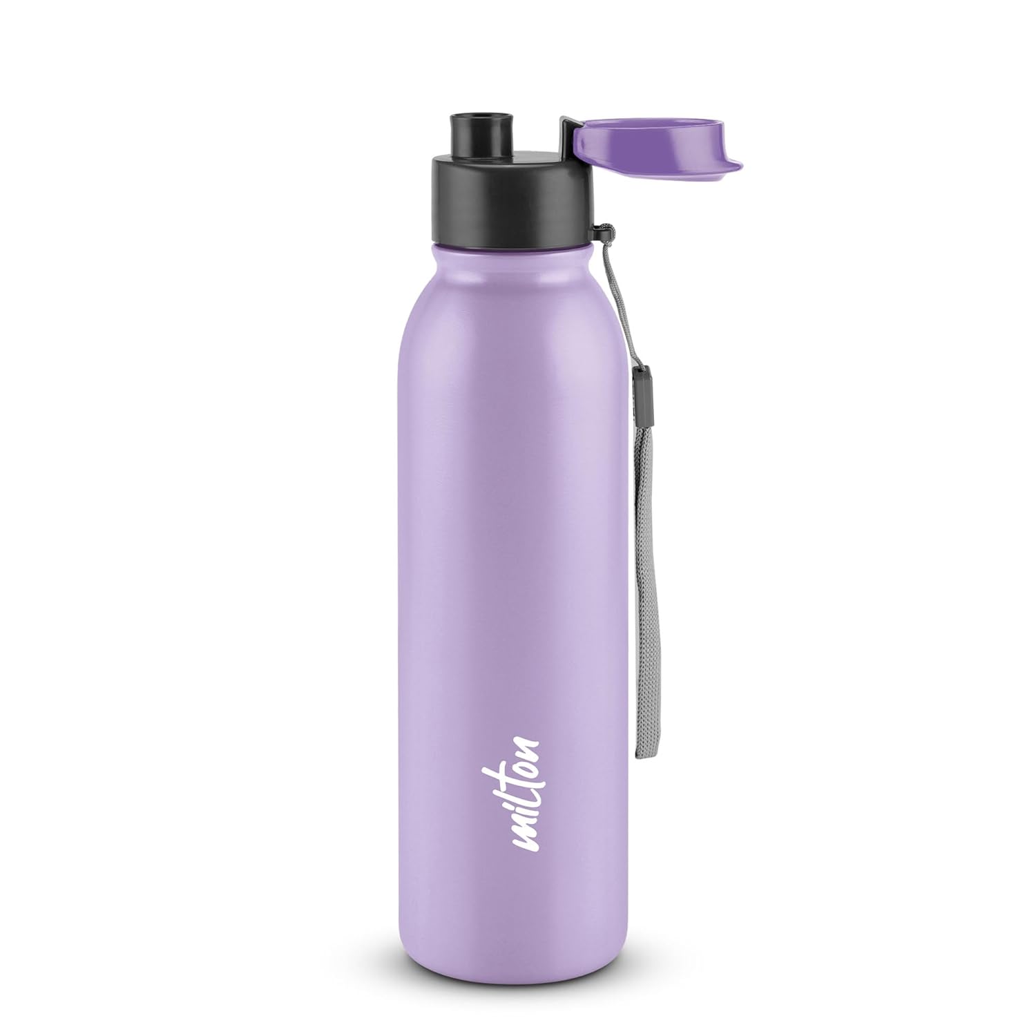 Milton 870ml Stainless Steel Water Bottle with Flip Top Lid | BPA-Free Leakproof Sports Bottle | Lightweight Reusable Water Bottle for Office, School, Gym & Travel